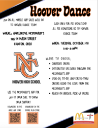 McDonald's: Hoover Dance Team Fundraiser