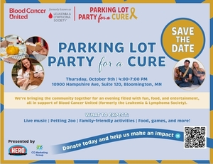 Hero Home Services Hosts “Parking Lot Party for a Cure” Fundraiser to Benefit Blood Cancer United