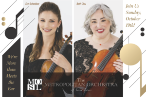 Musical Mastery of Mozart and Brahms with MOSL~October 19 at First Presbyterian Church of Kirkwood