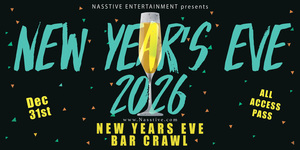 New Years Eve San Francisco NYE Bar Crawl - All Access Party Pass