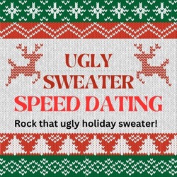 Ugly Holiday Sweater Speed Dating for Atlanta Singles Age 35-49