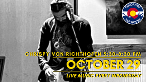 Live Music on Tap - Chrispy Von Richthofen