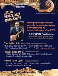 Italian Renaissance Concert: Venice Circa 1500