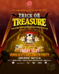 Honolulu's Halloween Night Party at the District