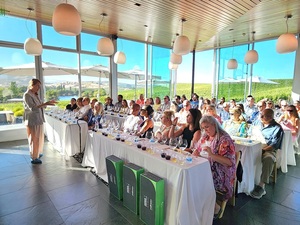 Behind the Cellar Door: The Riedel Glass Tasting