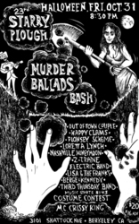23rd Annual Starry Plough Murder Ballads Bash