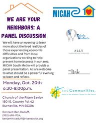 Homelessness Panel Discussion