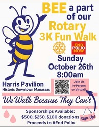 3K Fun Walk to End Polio