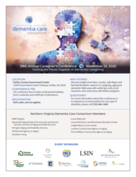 39th Annual Caregiver's Conference, Putting the Pieces Together in Dementia Caregiving
