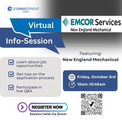 Virtual Career Information Session-New England Mechanical