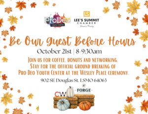 Pro Deo - Groundbreaking