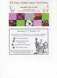 PA Fall Fiber Arts Festival