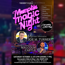 Memphis Magic Night starring Joe M. Turner w/ Malcolm Castle