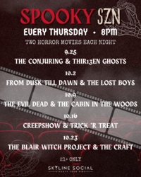 Spooky SZN at Skyline Social