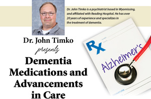 Dr. Timko presents Dementia Medications and Advancements in Care