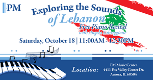 Exploring the Sounds of Lebanon | FREE Piano Recital
