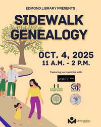 Sidewalk Genealogy! Uncover Your Roots with the Edmond Library
