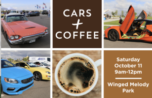Cars + Coffee at Winged Melody Park