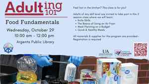 Adulting 101: Food Fundamentals (Registration Required)