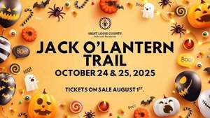 Jack O’ Lantern Trail in Faust Park 