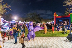 Halloween Village Trick-or-Treat Trail