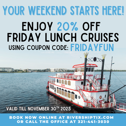 Friday Lunch Cruises Aboard the Barbara-Lee!