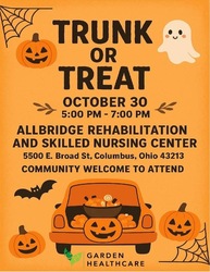 Allbridge Rehabilitation Trunk-Or-Treat