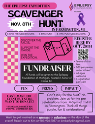Scavenger Hunt Fundraiser: The Epilepsy Expedition