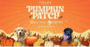 The Village Of Rochester Hills Pumpkin Patch Benefits Leader Dogs For The Blind