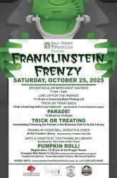 The Historic Main Street Franklin's Annual Franklinstein Frenzy Halloween Spectacular