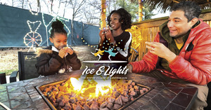 Ice & Lights—The Winter Village at Cameron Run
