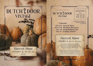 Harvest Moon Vintage & Antique Sale at Dutch Door Vintage