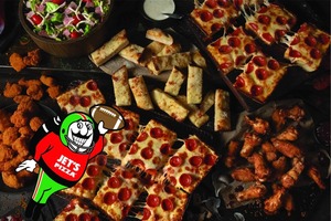 College Kickoff Saturdays at Jet’s Pizza