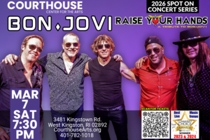 Bon Jovi – Raise Your Hands 3/7/26 FRI 7:30PM