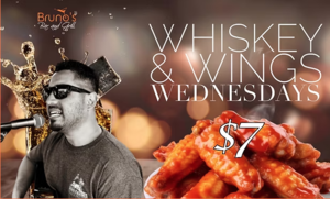 Whiskey and Wings with Live Music from Shawn Yanez!