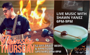 Thirsty Thursday with Shawn Yanez!