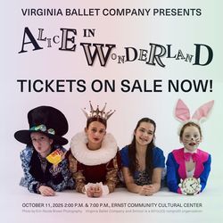 Virginia Ballet Company Presents Alice in Wonderland
