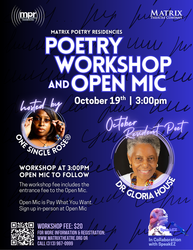 Poetry Workshop and Open Mic