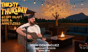 Thirsty Thursday with Josh Dominguez!