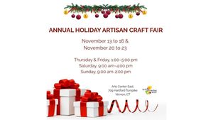 Annual Holiday Artisan Craft Fair