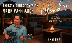 Thirsty Thursday with Live Music from Mark Van Haren