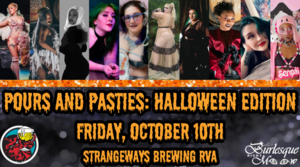 Pours and Pasties: Halloween Edition!