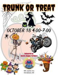 AMVETS Chapter 42 Riders Trunk or Treat