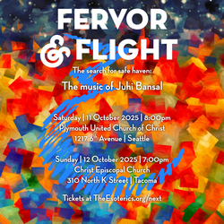 FERVOR & FLIGHT - The search for safe haven: The music of Juhi Bansal