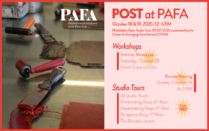 Philadelphia Open Studio Tours at PAFA