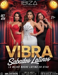Latin Night Salt Lake City – Vibra Sábados at IBIZASLC