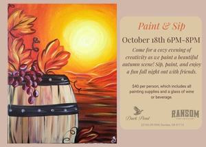 Paint & Sip Night
