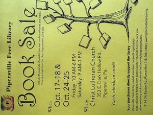 Pipersville Free Library Fall 2025 Book Sale