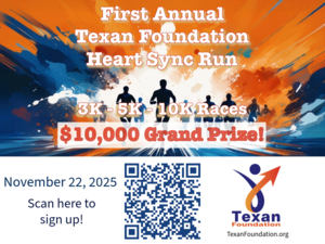 Texan Foundation Stride For Health; Heart Sync Run