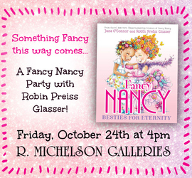 A Fancy Nancy Party with Robin Preiss Glasser